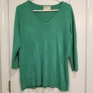 Green sweater